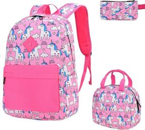 img 4 attached to Ladyzone Backpack Lightweight Schoolbag Outdoor Backpacks in Kids' Backpacks