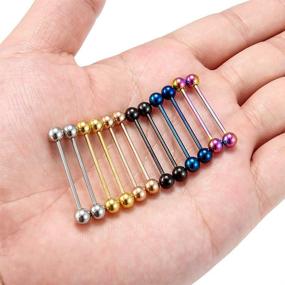 img 2 attached to SCERRING Stainless Externally Threaded Piercing Women's Jewelry