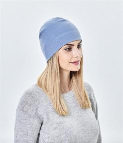 img 1 attached to XiFe 3pcs Unisex Indoors Beanie 👒 - Cozy Winter Sleep Cap for Women