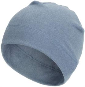 img 2 attached to XiFe 3pcs Unisex Indoors Beanie 👒 - Cozy Winter Sleep Cap for Women