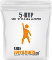 🌞 настроение поднимающая добавка - bulksupplements.com 5-htp (экстракт семян грифонии) с 200 мг 5-htp - добавка серотонина (50 грамм - 1.8 унций) логотип