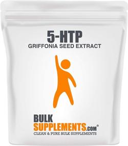 img 4 attached to 🌞 Настроение поднимающая добавка - BulkSupplements.com 5-HTP (Экстракт семян грифонии) с 200 мг 5-HTP - добавка серотонина (50 грамм - 1.8 унций)