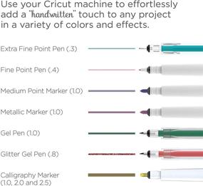 img 3 attached to 🖋️ Набор тонких ручек Cricut, Sorbet: Яркие цвета для точного рукоделия