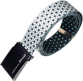 img 3 attached to 👔 Versatile Reversible Metal Buckle Black Men's Accessories and Belts by Teeoff