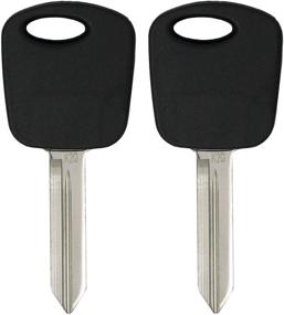 img 2 attached to 🔑 Enhance Your Car Security: Keyless2Go Replacement Transponder Ignition Car Key H74 H86 (2 Pack)