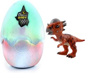 img 4 attached to 🦖 Динозаврская яйца: Отлично выполненная реалистичная игрушка, с помощью которой можно учиться и веселиться