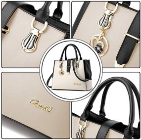 img 2 attached to 👜 Detachable Crossbody Shoulder Handbags & Wallets for Women - Stylish Totes and Purses