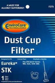 img 1 attached to 🌿 Eco-Friendly EnviroCare Replacement Dust Cup Filter for Eureka STK Vacuums