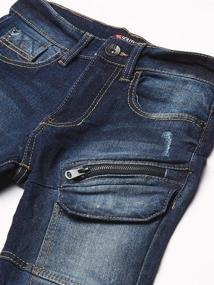 img 1 attached to Boys' Southpole Fashion Denim with Zipper Pockets: Versatile Clothing and Jeans