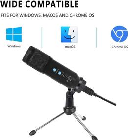 img 1 attached to Enhanced USB Microphone for Gaming, Podcasts, and LiveStreaming-2021 Upgraded Edition! Ideal Gift for Gamers and Content Creators on PC/Mac