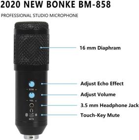 img 3 attached to Enhanced USB Microphone for Gaming, Podcasts, and LiveStreaming-2021 Upgraded Edition! Ideal Gift for Gamers and Content Creators on PC/Mac