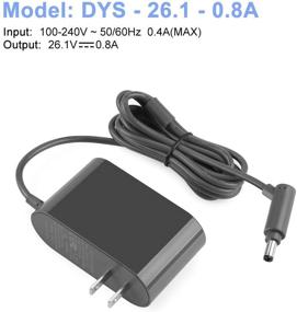 img 2 attached to 🔌 Dyson AC Adapter Energup Charger for V6 V7 V8 DC58 DC59 DC61 DC62 SV03 SV04 SV05 SV06 Models, Replacing Battery Charger 205720-02. Compatible with Dyson Cordless Vacuum Cleaners