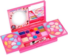 img 4 attached to Tomons Washable Makeup Palette Cosmetic Dress Up & Pretend Play