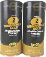 twin sun glo speed shuffleboard powder sports & fitness logo
