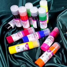 img 3 attached to TBC The Best Crafts Liquid Watercolor Paint Set - 12 Vibrant Colors (2oz./59ml Bottles) - Water Based Paint for Kids and Adults - Perfect Art and Crafts Supplies for Calligraphy, Painting, and Crafts