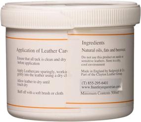 img 1 attached to 🐎 Huntley Equestrian Sedgwick All Natural Leather Care: The Ultimate Leather Conditioner and Softener