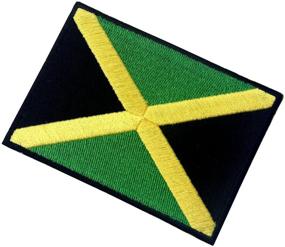 img 1 attached to Jamaica Embroidered Jamaican Rastafarian National