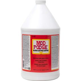 img 4 attached to 🎨 Mod Podge CS11204 Waterbase Sealer, Glue & Decoupage Finish - 128 oz (Gloss) - 128 Fl Oz - High-Performance Crafting Solution