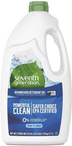 img 4 attached to Seventh Generation Clear Dishwasher Detergent