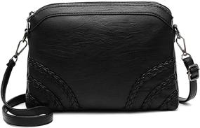 img 4 attached to Classic Shoulder Organized Crossbody Handbags Women's Handbags & Wallets