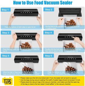 img 3 attached to 🔒 Oacvien Vacuum Sealer: Advanced Food Saver Machine for Preserving Dry, Soft, and Moist Food