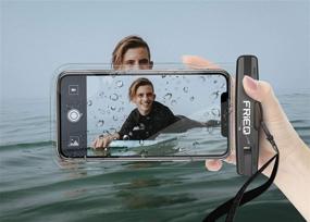 img 2 attached to 😍 2-Pack Waterproof Case for iPhone 13/13 Pro Max/12/12 Pro/SE/Xs Max/XR/8P/7 Galaxy up to 7" with Black and Pink Options
