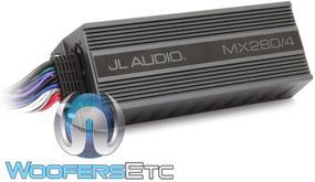 img 4 attached to 🔊 JL Audio MX280/4 Компактный морской усилитель - высокомощный 4-канальный, 70 Вт RMS x 4