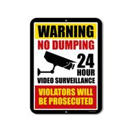 warning dumping surveillance violators prosecuted logo