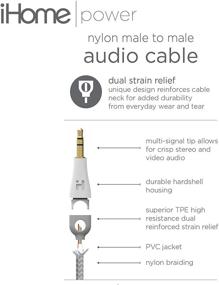 img 2 attached to 🔌 White iHome Universal/Smartphone Other Cable