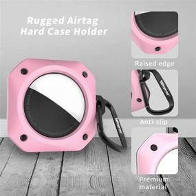 img 2 attached to Winproo Compatible For AirTag Case Holder Cover For Men Women Dog Collar