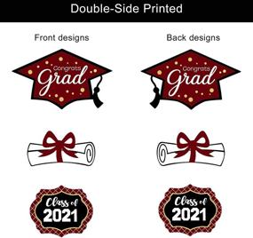 img 1 attached to Graduation Decorations Congrats Centerpiece Supplies