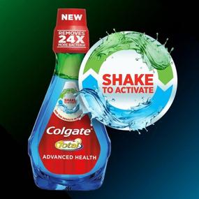 img 1 attached to 🌿 Colgate Total Advanced Health Alcohol Free Mouthwash: Refreshing Fresh Mint Flavor - 800 mL, 27 fluid ounce