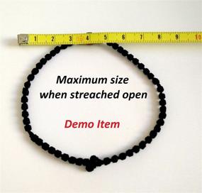 img 2 attached to Authentic Handmade Christian Orthodox Komboskoini: Prayer Rope Bracelet in Elegant Black - Product Code 5607