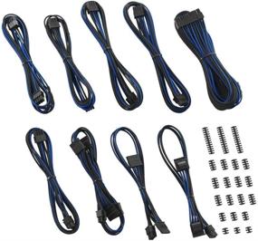 img 3 attached to CableMod E-Series Classic ModFlex Sleeved Cable Kit For EVGA G5 / G3 / G2 / P2 / T2 (Black + Blue)