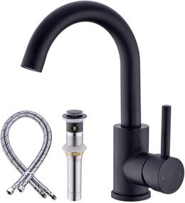 img 4 attached to 💦 Anpean Single Handle Bathroom Faucet: Enhancing Your Bathroom Experience