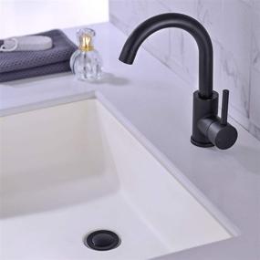 img 2 attached to 💦 Anpean Single Handle Bathroom Faucet: Enhancing Your Bathroom Experience