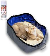 🐱 convenient and durable eassyhoo travel litter box: ideal for cats, rabbits, and easy traveling logo