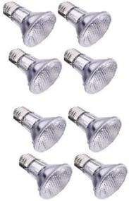 img 1 attached to 💡 SleekLighting Halogen 39Watt (50 Watt Replacement) Par20 Narrow Flood Long Neck Bulb (30 Degrees), E26 Base, 110-130v, 2850k - 550 Lumens, Pack of 8 Bulbs