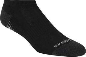 img 2 attached to Skechers Womens Socks Black Grey