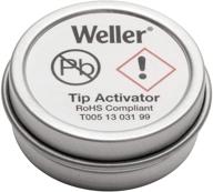 🔥 weller 0051303199 tip tinner lead free soldering compound, 0.8 oz, black logo