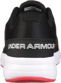 img 2 attached to 👟 Black Men's Running Shoes by Under Armour