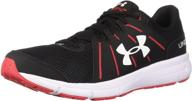 👟 black men's running shoes by under armour логотип