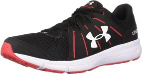 img 4 attached to 👟 Black Men's Running Shoes by Under Armour