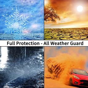 img 2 attached to 🚗 Auxko TPE All-Weather Floor Mats Liners - Compatible with 2018, 2019, 2021 Mazda CX-5 - Heavy Duty 1st & 2nd Row Full Set - Black - All-Season Guard