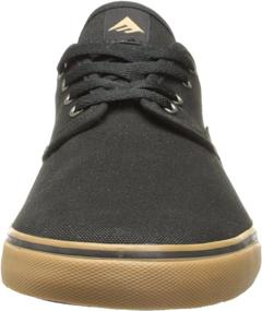 img 3 attached to 👟 Emerica Men's Cruiser Skateboard Shoes: Sleek Black Athletic Footwear