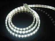 🌟 cbconcept ul listed 3.3 feet dimmable led strip rope light for indoor and outdoor use - 360 lumen pure white 6000k - flexible flat design - 60 units of 3528 smd leds - accessories included - ready to use логотип