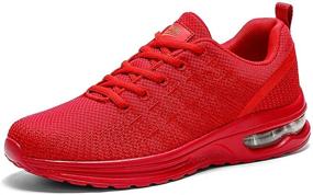 img 4 attached to 👟 MITVR Lightweight Walking Tennis Shoes for Men and Women - Athletic Sport Running Sneakers with Non-Slip Grip, Ideal for Gym