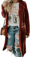 sematomala womens draped cardigans pockets women's clothing logo
