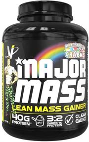 img 3 attached to VMI Sports Major Mass Lean Muscle Gainer - High Protein Powder for Effective Muscle Gain - Weight Gainer Supplement for Men and Women (Marshmallow Charms, 4 lbs)