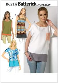 img 3 attached to BUTTERICK PATTERNS B6214ZZ0 Misses LRG XLG XXL